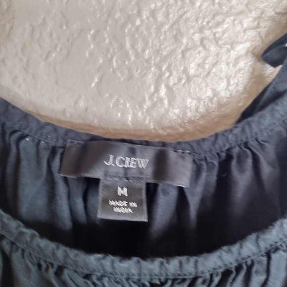 J. Crew Harbor side-cutout midi dress in black sz M - Picture 5 of 7